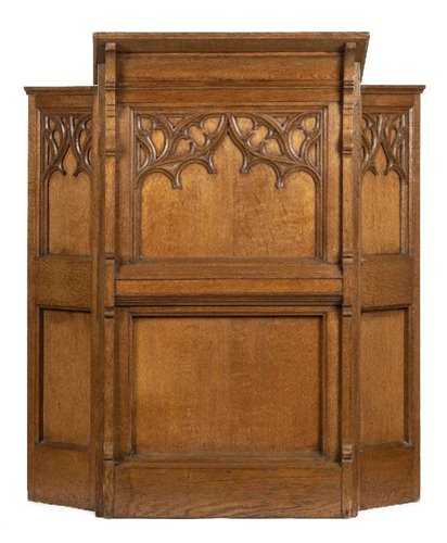 Lot 114 - Portable Pulpit.