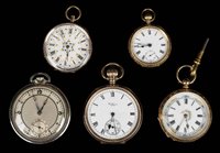 Lot 72 - Gold Pocket Watches.
