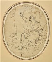 Lot 363 - Attributed to Angelica Kauffmann (1741-1807).