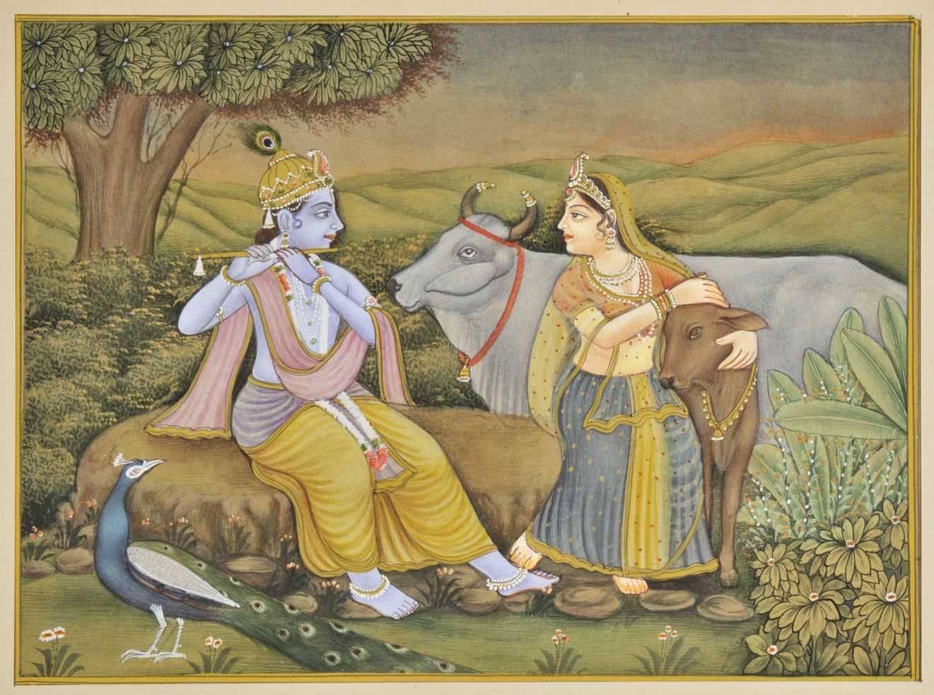 Lot 451 - Indian Miniatures.