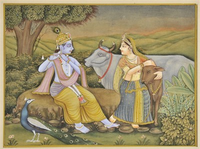 Lot 451 - Indian Miniatures.