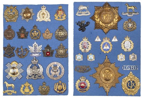 Lot 276 - Canadian Badges.