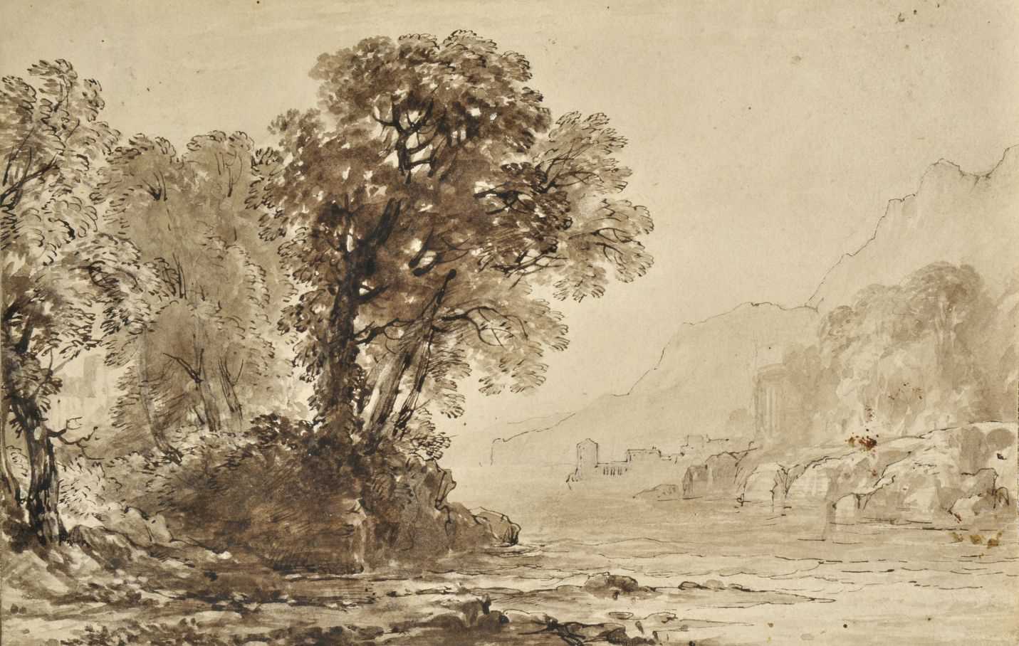 Lot 297 - Attributed to Augustus Wall Callcott (1779-1844).