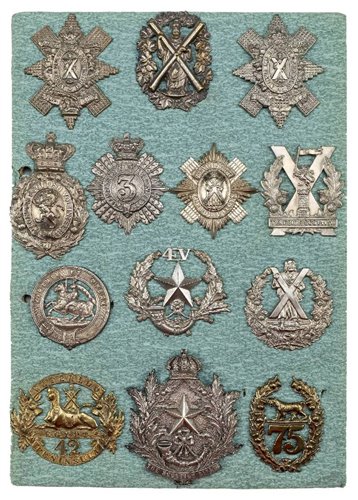 Lot 330 - Scottish Badges.