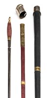 Lot 189 - Masonic Stick.