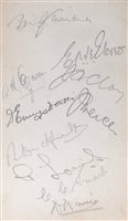 Lot 127 - Cricket Autographs.