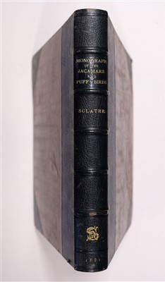 Lot 100 - Sclater (Philip Lutley). Monograph of the Jacamars and Puff-Birds, 1st edition, 1879-82