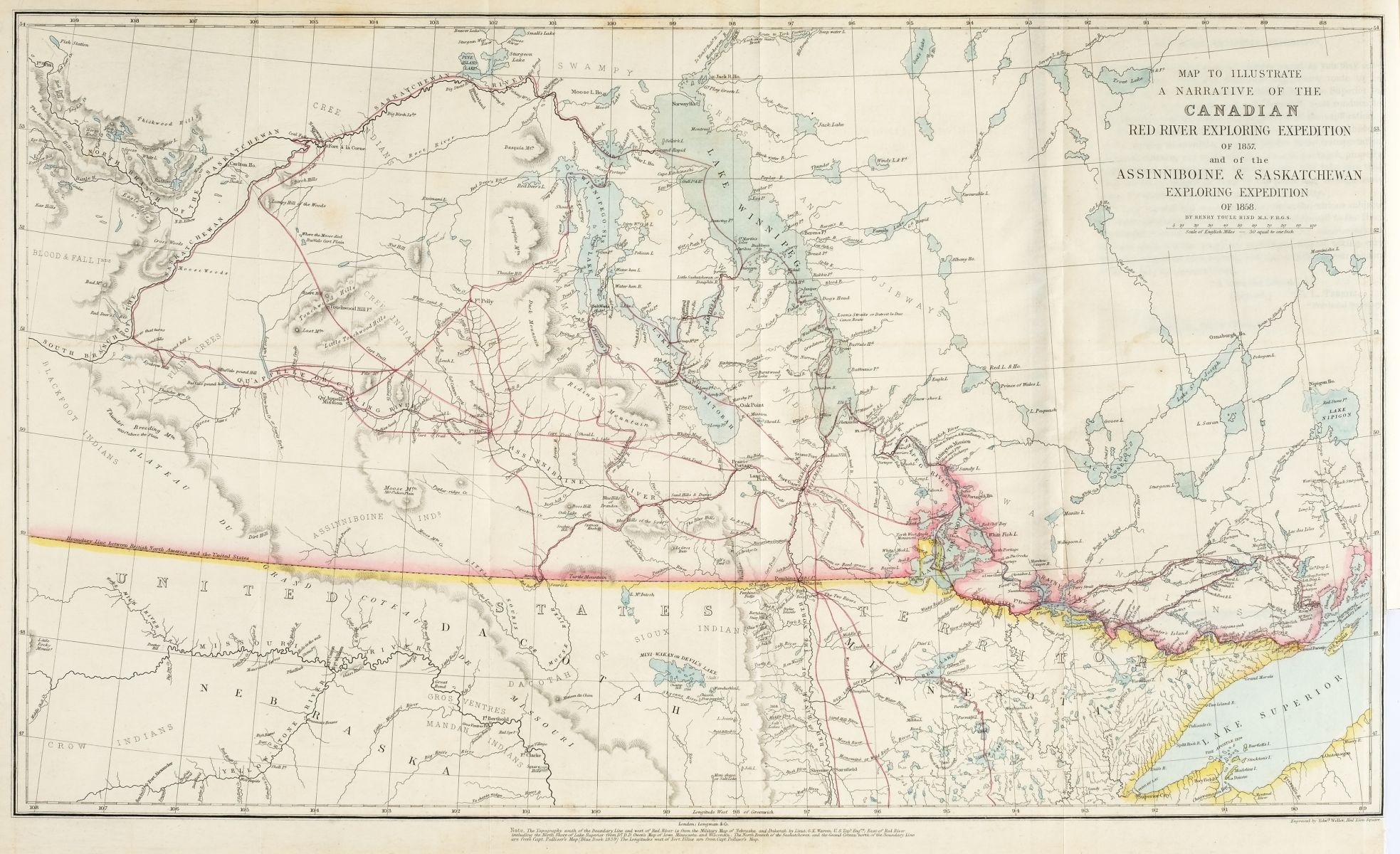 Lot 383 - Hind (Henry Youle). Narrative of the