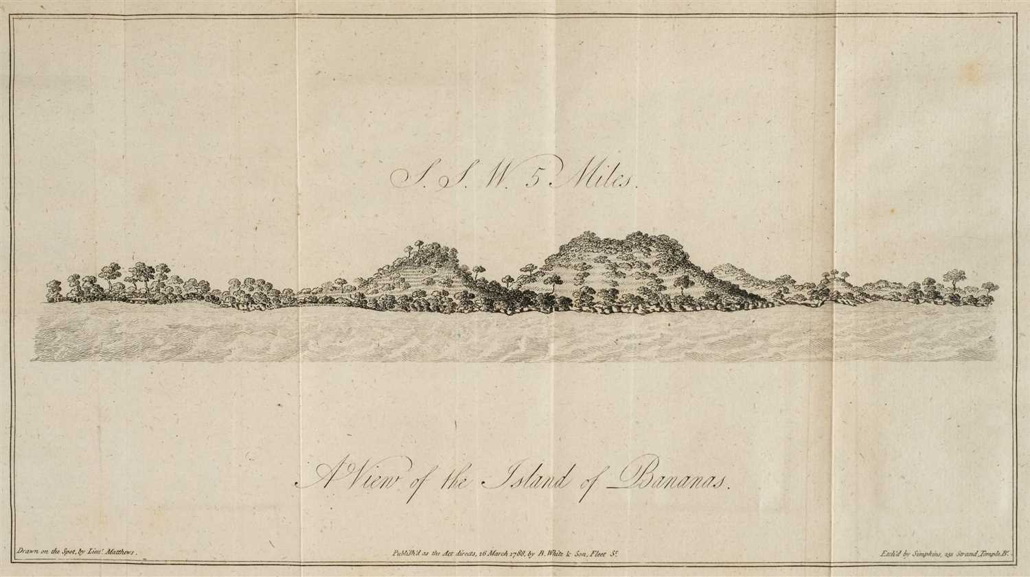 Lot 290 - Matthews (John). A Voyage to the River Sierra-Leone, on the Coast of Africa, 1788