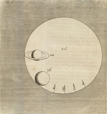 Lot 104 - Huygens (Christiaan). The Celestial Worlds discover'd, 1698