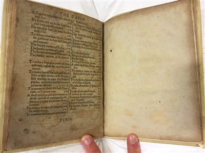 Lot 5 - Partridge (John). The Treasurie of Hidden Secrets, 1600
