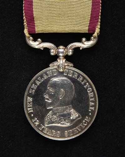 Lot 437 - New Zealand Territorial Service Medal