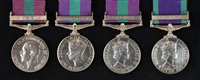 Lot 400 - General Service Medal, 1918-62