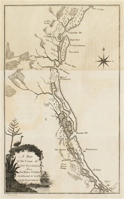 Lot 312 - Bartram (William). Travels through North and South Carolina, 1793