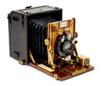 Lot 437 - Sanderson 1/4 plate camera