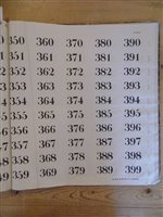 Lot 455 - Numbers School Book