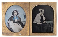 Lot 183 - Hampshire ambrotypes.