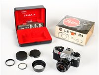 Lot 408 - Leica R4 with Elmarit-R 35mm f/2.8.