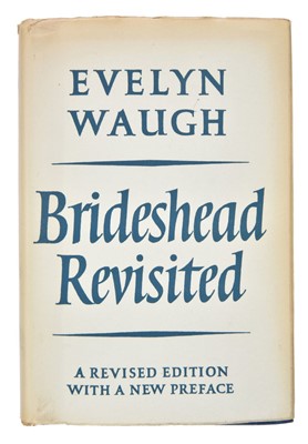 Lot 754 - Waugh (Evelyn). Brideshead Revisited, revised edition with new preface, 1960, signed