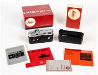 Lot 395 - Leica M4-P 70th Anniversary (1913-1983) rangefinder.
