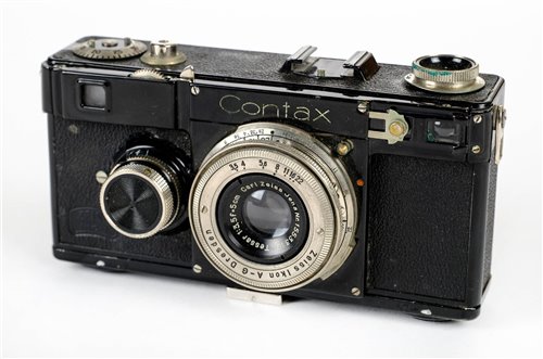 Lot 442 - Zeiss Ikon Contax I with Carl Zeiss Jena