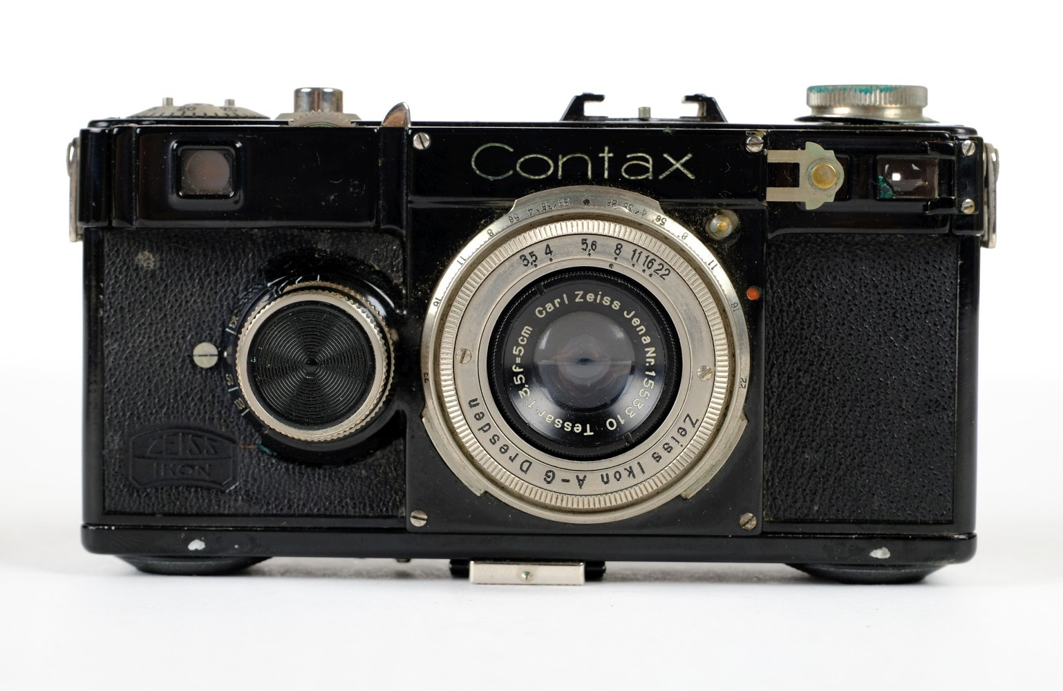 Lot 442 - Zeiss Ikon Contax I with Carl Zeiss Jena