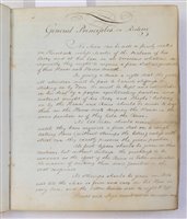 Lot 96 - Cavalry Officer's Manuscript Manual.