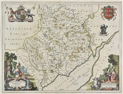 Lot 174 - Monmouth. Blaeu (Johannes), c.1645 [and others]