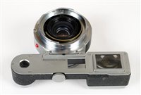 Lot 393 - Leica M3 rangefinder with 35mm, 50mm, 90mm and 135mm lenses.