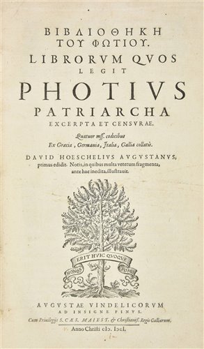 Lot 418 - Photios I.
