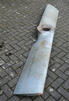 Lot 131 - Propeller. An extremely large propeller used in the airship engine test programmes of R100 & R101
