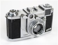 Lot 447 - Zeiss Tenax rangefinder with Sonnar 40mm f/2 lens.