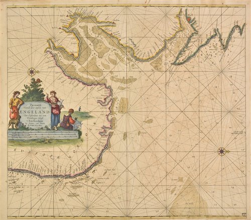 Lot 285 - Sea chart