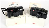 Lot 368 - Leica compact cameras.