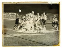 Lot 234 - Rugby Union. 15 glass plate negatives of the Australia v British Lions Test Match, 30 Aug 1930