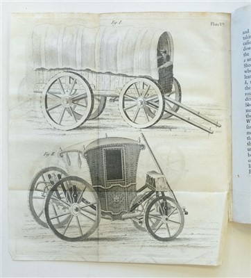 Lot 170 - Rowe (Jacob). All Sorts of Wheel-Carriage, Improved, 1734