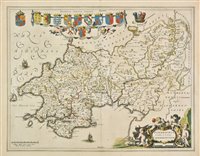 Lot 247 - British county maps.