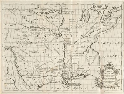 Lot 241 - Le Page Du Pratz (Antoine Simon). The History of Louisiana, 1763