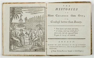 Lot 266 - Kilner (Dorothy). The Histories of More Children than One, circa 1777
