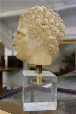 Lot 157 - Grand Tour. Head of Hermes, 18th century