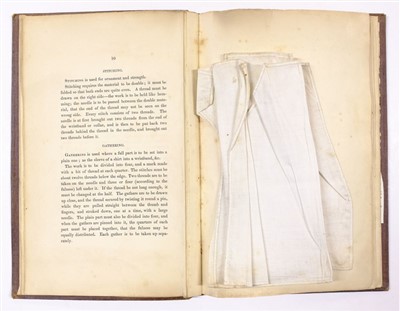 Lot 377 - Needlework Specimens. Instructions on Needle-Work and Knitting, 1838