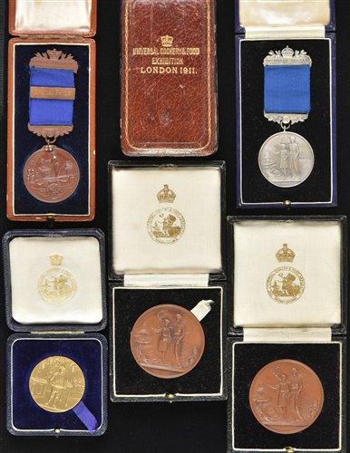 Lot 432 - Cookery Medals