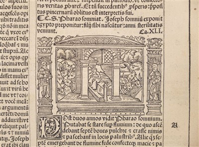 Lot 285 - Bible [Latin], Lyon, 1523