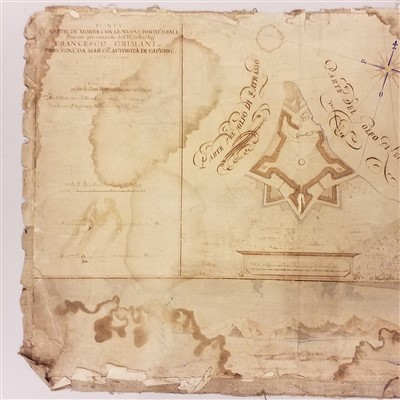 Lot 241 - Manuscript map