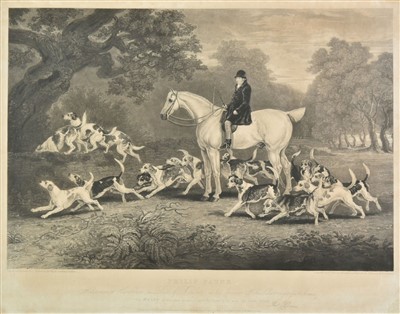 Lot 182 - Turner (Charles). Philip Payne, Huntsman to His Grace the Duke of Beaufort, 1826