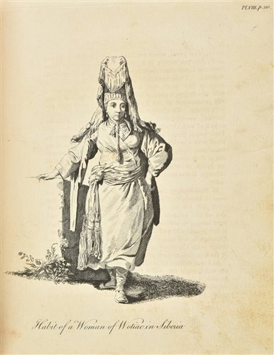 Lot 26 - Chappe d'Auteroche (Jean-Baptiste). A Journey into Siberia, 1st edition in English, 1770