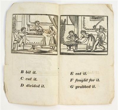 Lot 480 - Alphabet book. The History of An Apple Pie, circa 1860