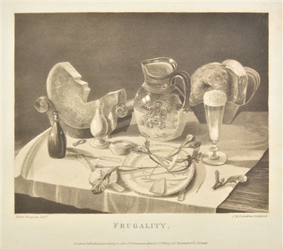 Lot 214 - Delattre (Jean Marie). Necessity, Frugality, Choice [and] Penury, published James Birchall, 1796