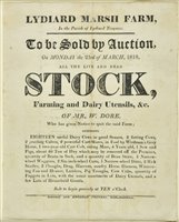 Lot 281 - Broadsides and bills.