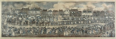 Lot 200 - Wiltshire. A Representation of the Procession at Wootton Bassett on Wednesday Feb. 3rd. 1808